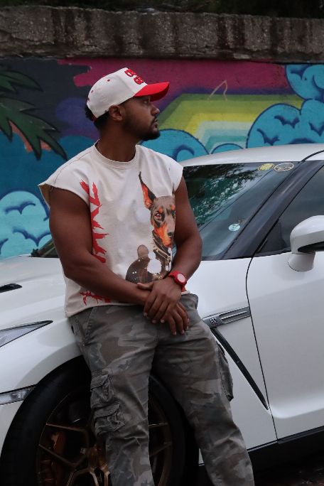 BEWARE sleeveless t-shirt.