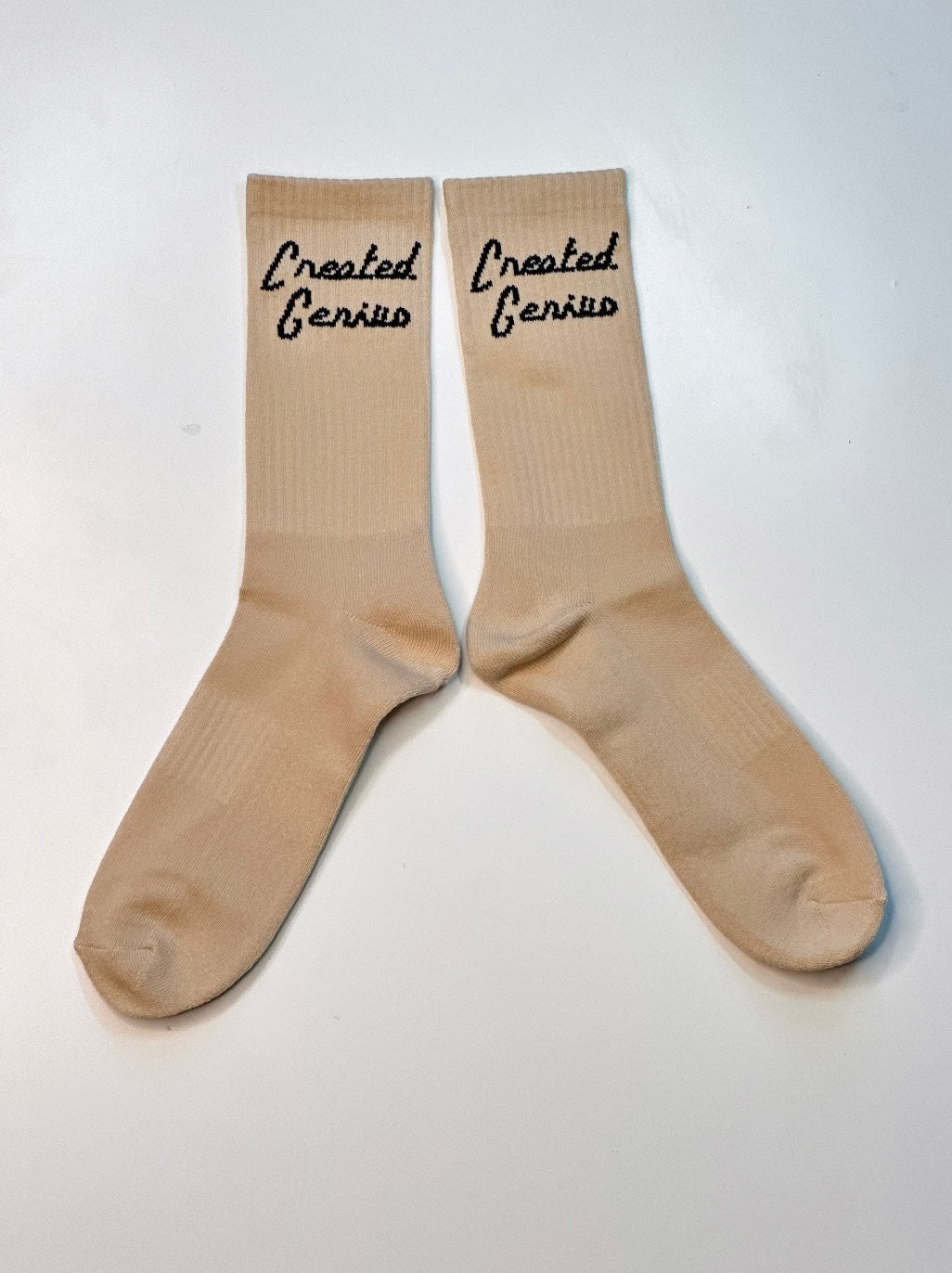 Created Genius Signature Crew Socks