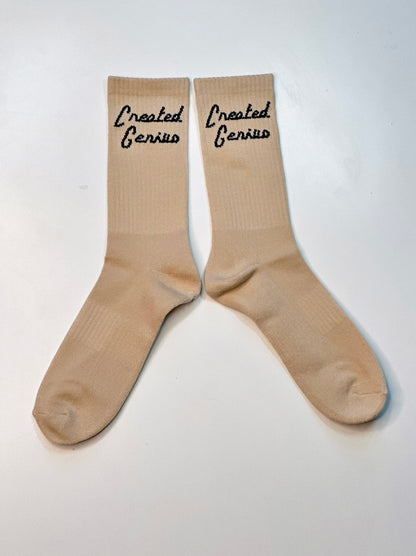 Created Genius Signature Crew Socks
